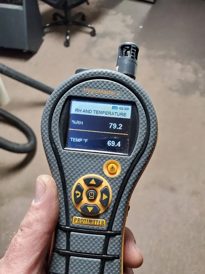 Moisture meter humidity assessment for Mold Remediation & Removal in Woods Creek